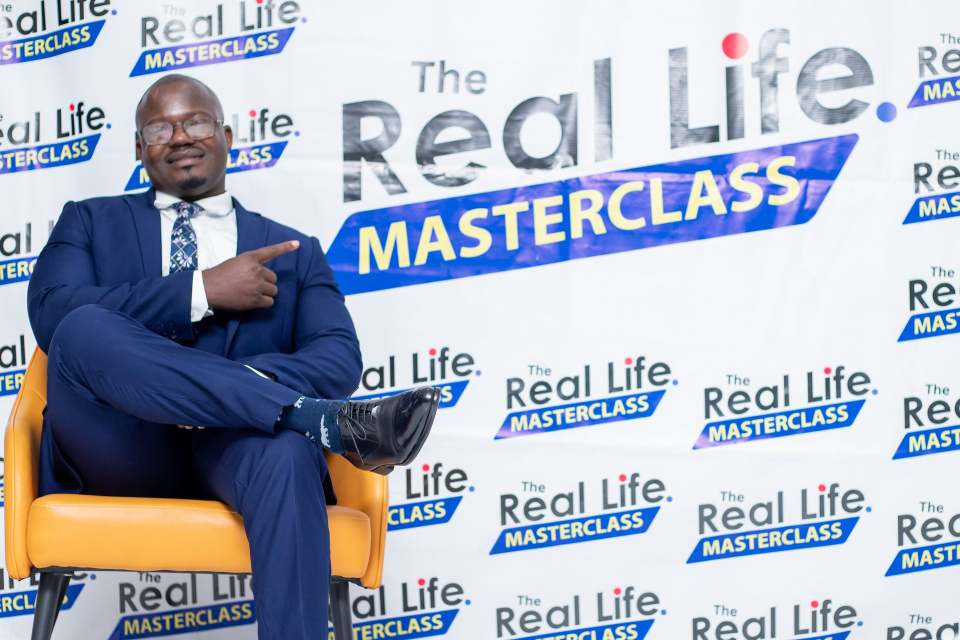 Jonathan M. Manenga at the Real Life Masterclass
